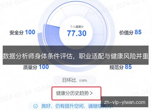 数据分析师身体条件评估，职业适配与健康风险并重